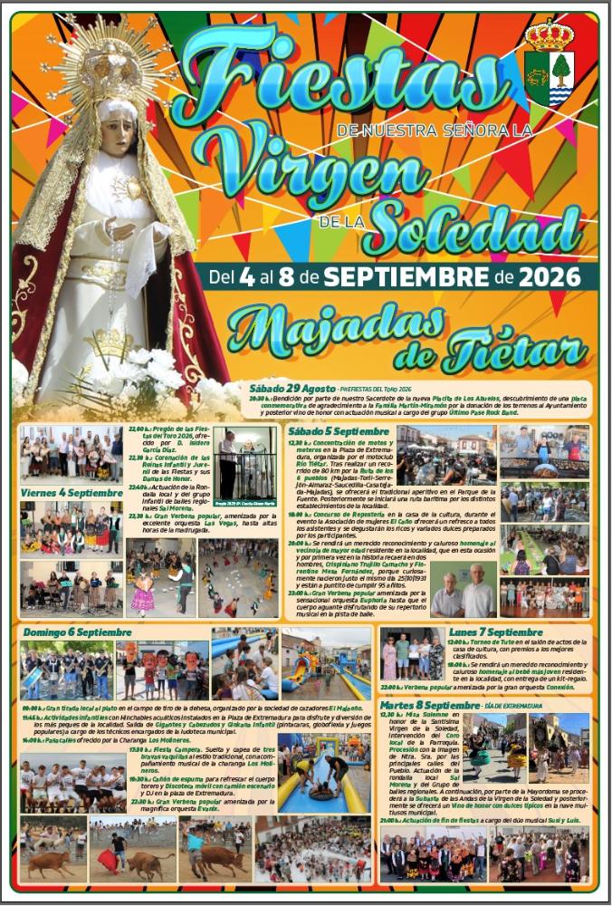 Imagen Fiestas de Ntra. Sra. la Virgen de la Soledad 2026